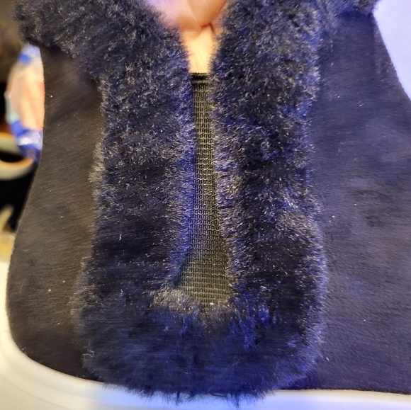 NWT Nine West Chelsea 7 Faux Fur comfortable boots - Picture 6 of 12